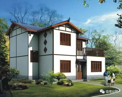 十套中式农村自建房图鉴 轻钢雅筑，简欧风情引君回望